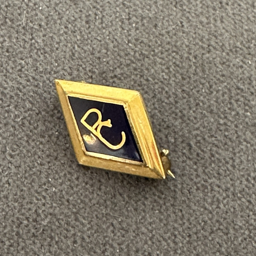 Vintage Small Fraternity Or Honor Society Pin RC 12 Karat Gold Fill